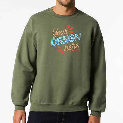 Custom Gildan Crewneck Sweatshirt 18000