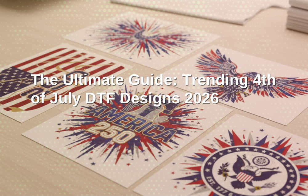 The Ultimate Guide: Trending 4th of July DTF Designs 2026