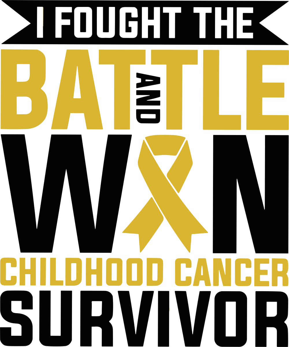 Childhood Cancer Awareness DTF Transfers