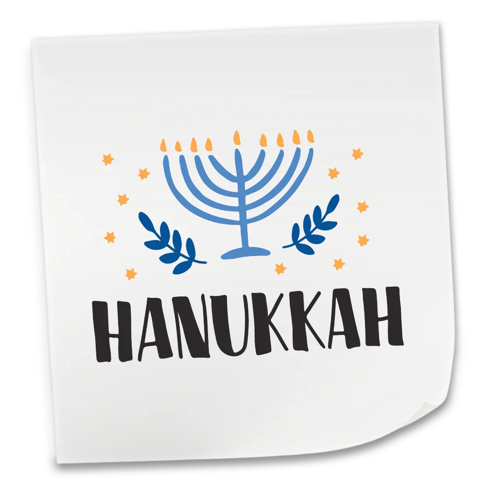 Hanukkah DTF Transfers