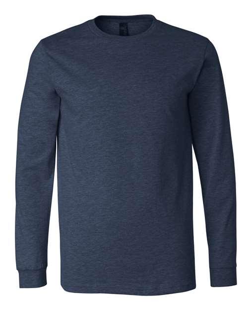 Heather CVC Long Sleeve Tee - 3501CVC