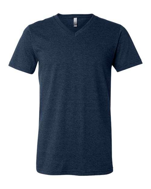 Unisex Heather CVC V-Neck Tee - XS - Transfer Kingdom