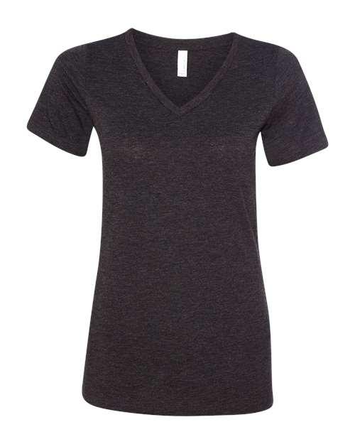Women's Relaxed Triblend V-Neck Tee - 6415