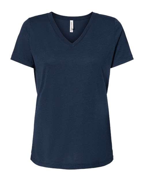 Women's Relaxed Triblend V-Neck Tee - 6415