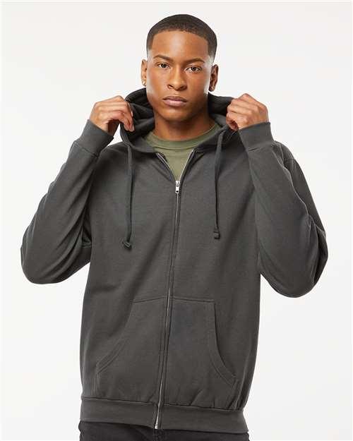Unisex Full-Zip Hooded Sweatshirt - 331
