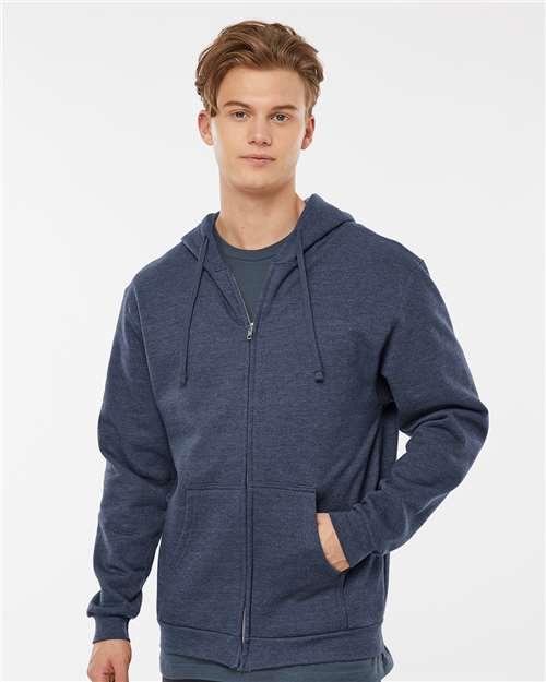 Unisex Full-Zip Hooded Sweatshirt - 331
