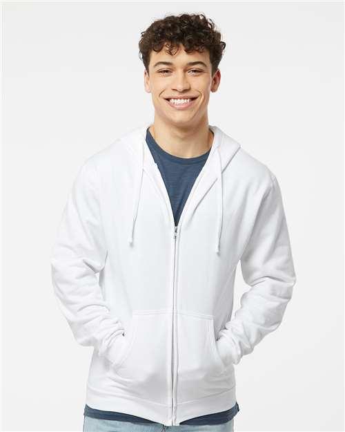 Unisex Full-Zip Hooded Sweatshirt - 331