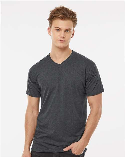 Men's Poly-Rich V-Neck T-Shirt - 207