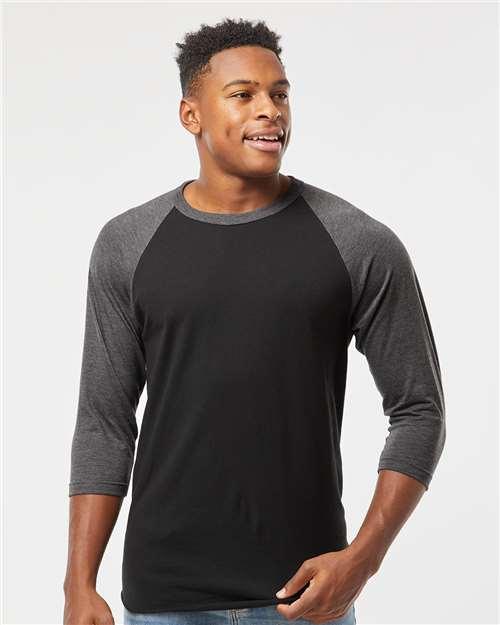 Unisex Fine Jersey Raglan T-Shirt - 245