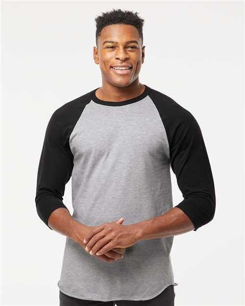 Unisex Fine Jersey Raglan T-Shirt - 245