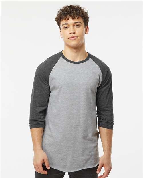 Unisex Fine Jersey Raglan T-Shirt - 245