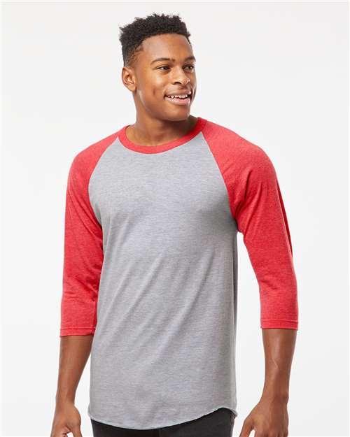 Unisex Fine Jersey Raglan T-Shirt - 245