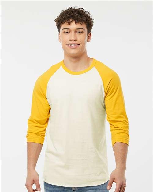 Unisex Fine Jersey Raglan T-Shirt - 245