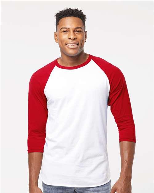 Unisex Fine Jersey Raglan T-Shirt - 245