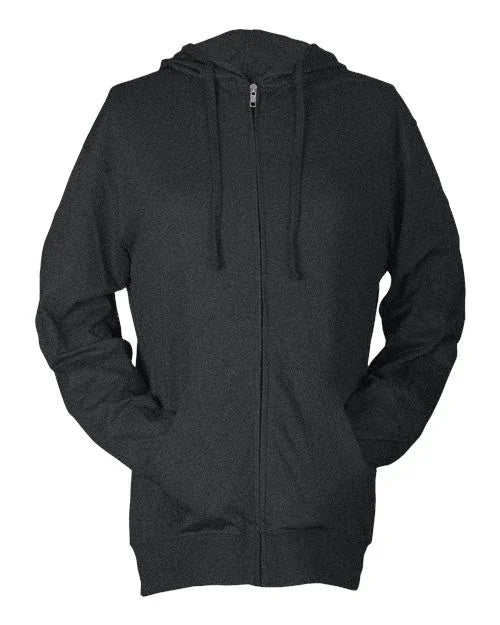 Unisex Beach Full-Zip Hooded Long Sleeve T-Shirt - 260