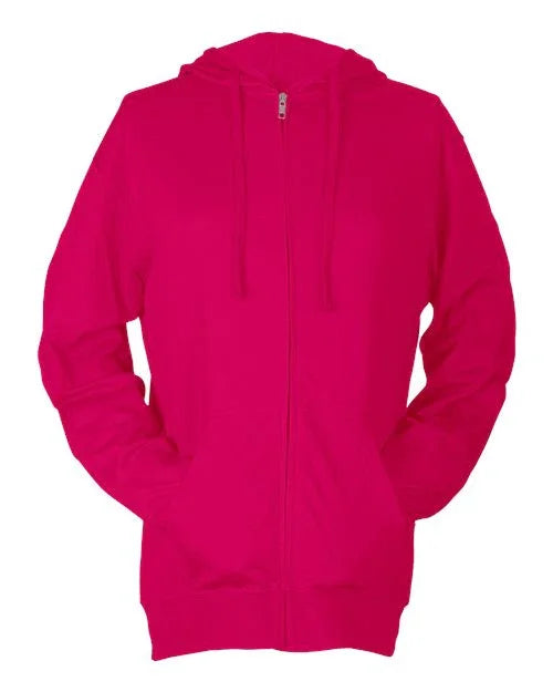 Unisex Beach Full-Zip Hooded Long Sleeve T-Shirt - 260