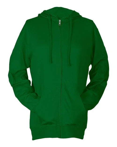 Unisex Beach Full-Zip Hooded Long Sleeve T-Shirt - 260