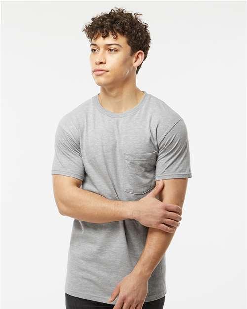 Unisex Heavyweight Jersey Pocket T-Shirt - 293