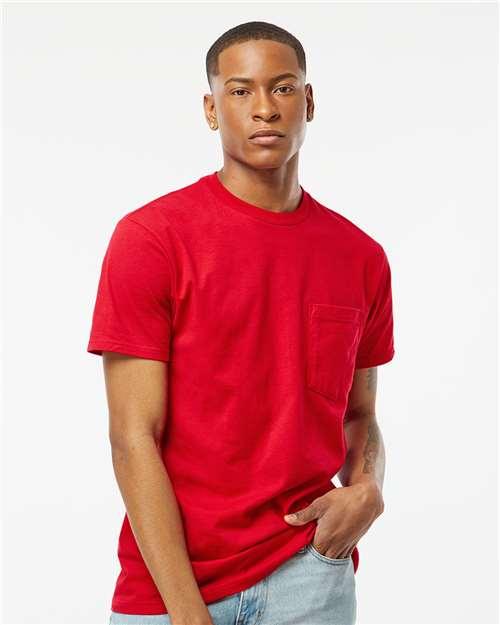 Unisex Heavyweight Jersey Pocket T-Shirt - 293