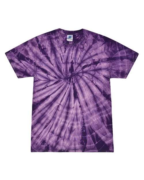 Unisex Multi-Color Tie-Dyed T-Shirt - 1000