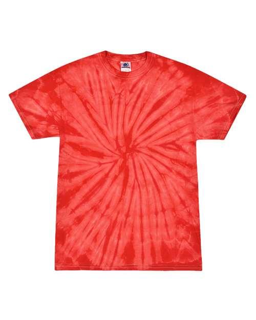 Unisex Multi-Color Tie-Dyed T-Shirt - 1000