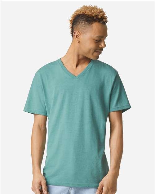 Unisex CVC V-Neck Tee - 2006CVC