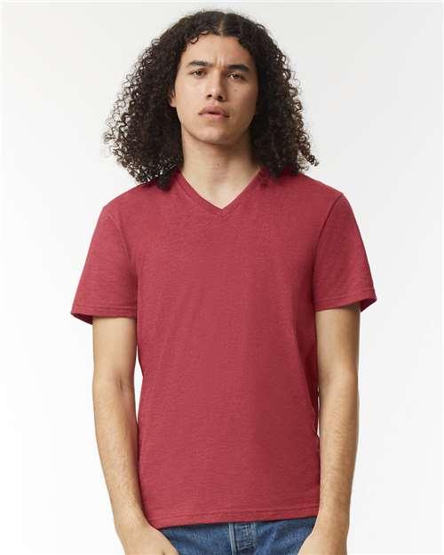 Unisex CVC V-Neck Tee - 2006CVC