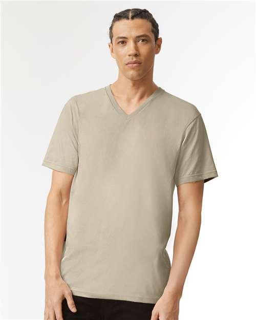 Unisex CVC V-Neck Tee - 2006CVC