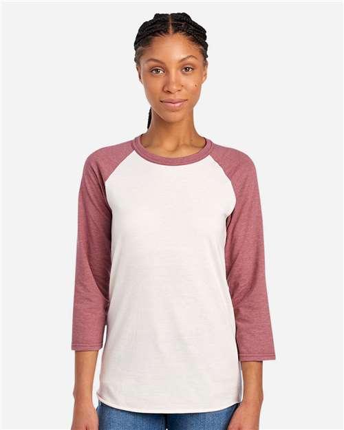 Premium Blend Ringspun Three-Quarter Sleeve Raglan Baseball T-Shirt - 560RR