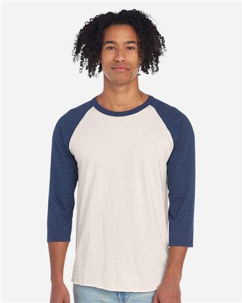 Premium Blend Ringspun Three-Quarter Sleeve Raglan Baseball T-Shirt - 560RR