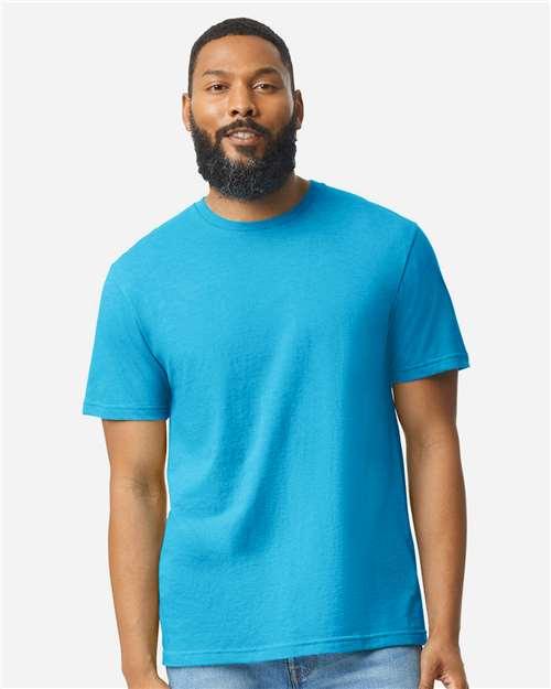Men's Softstyle® CVC T-Shirt - S - Transfer Kingdom