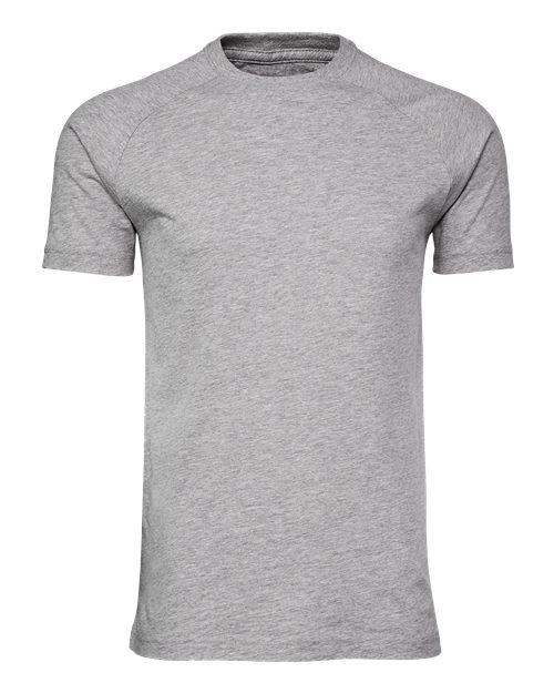 Men's Heather CVC Raglan Tee - 3201