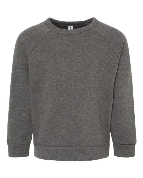 Toddler Sponge Fleece Raglan Crewneck Sweatshirt - 3901T