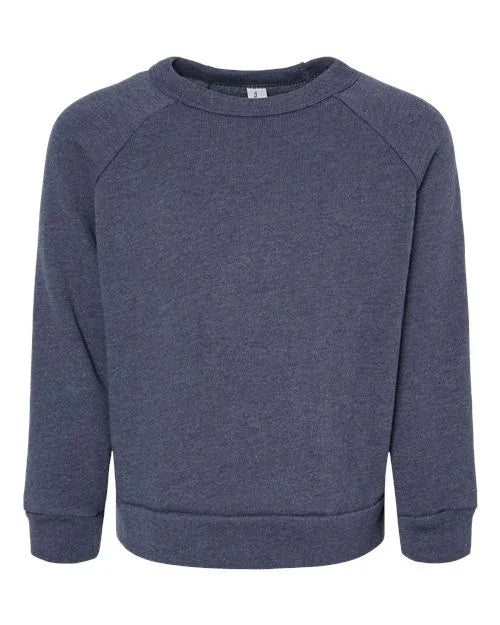 Toddler Sponge Fleece Raglan Crewneck Sweatshirt - 3901T