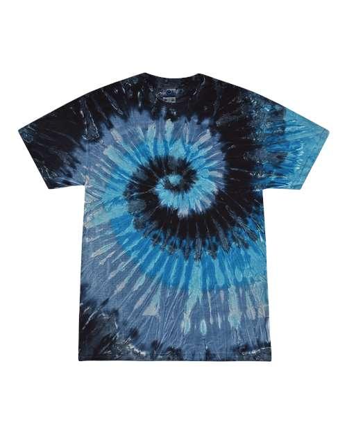 Unisex Multi-Color Tie-Dyed T-Shirt - 1000