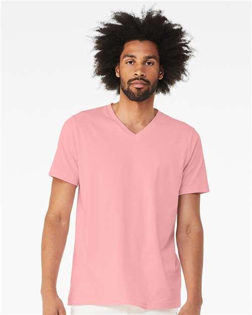 Unisex Jersey V-Neck Tee - XS - Transfer Kingdom