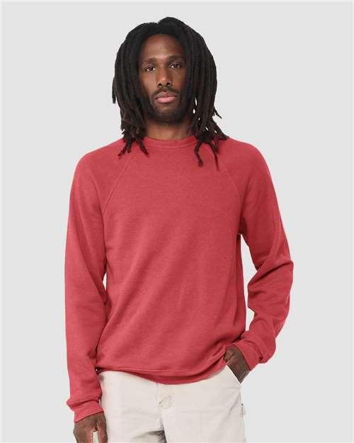 Unisex Sponge Fleece Raglan Crewneck Sweatshirt - 3901