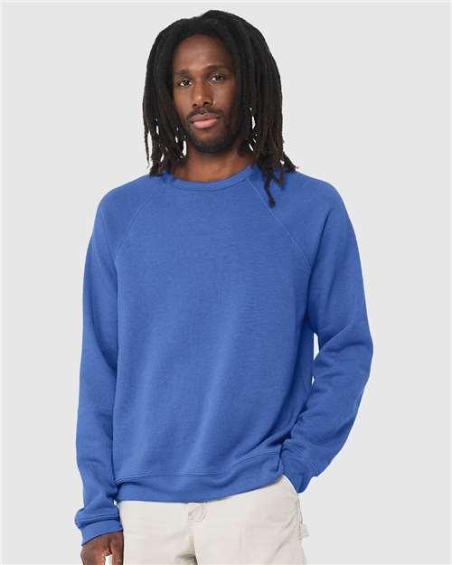 Unisex Sponge Fleece Raglan Crewneck Sweatshirt - 3901