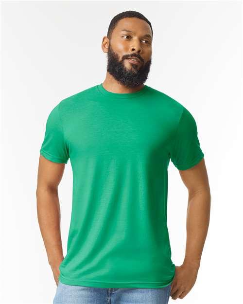 Men's Softstyle® CVC T-Shirt - S - Transfer Kingdom