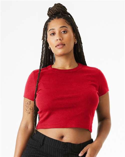 Women's Micro Rib Baby Tee - 1010