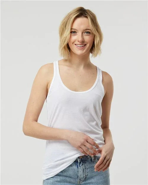 Women's Poly-Rich Racerback Tank Top - 190