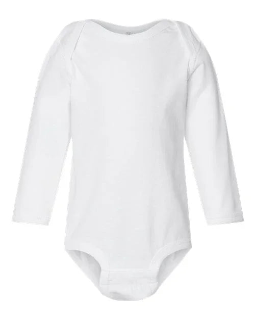Infant Fine Jersey Long Sleeve Bodysuit - 4421