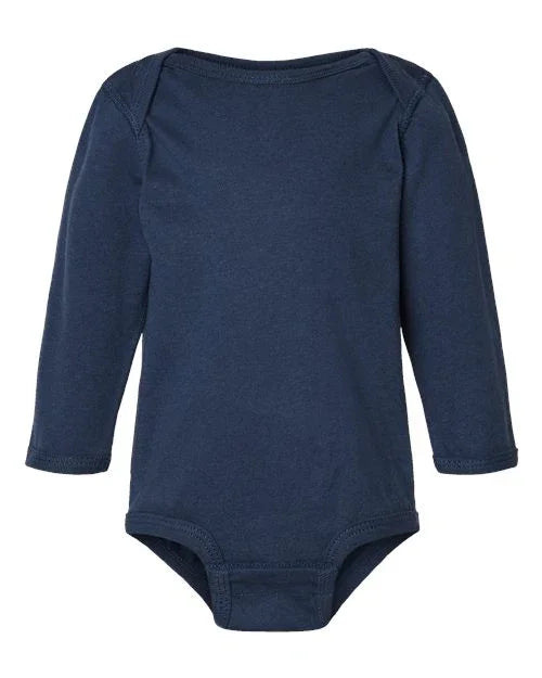 Infant Fine Jersey Long Sleeve Bodysuit - 4421
