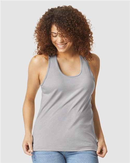 Women's Softstyle® CVC Racerback Tank Top - 64220LCVC