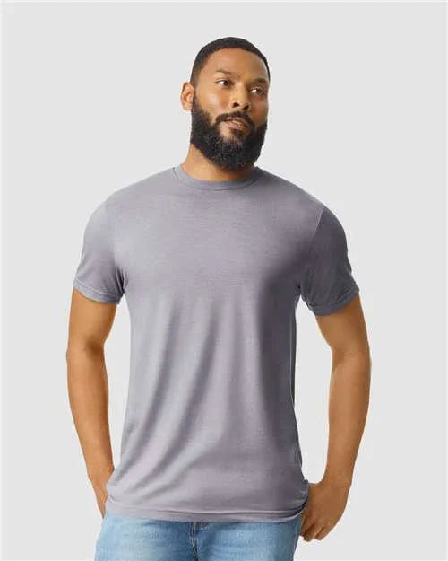 Men's Softstyle® CVC T-Shirt - S - Transfer Kingdom