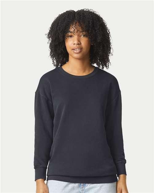 Unisex Garment-Dyed Lightweight Fleece Crewneck Sweatshirt - Transfer Kingdom