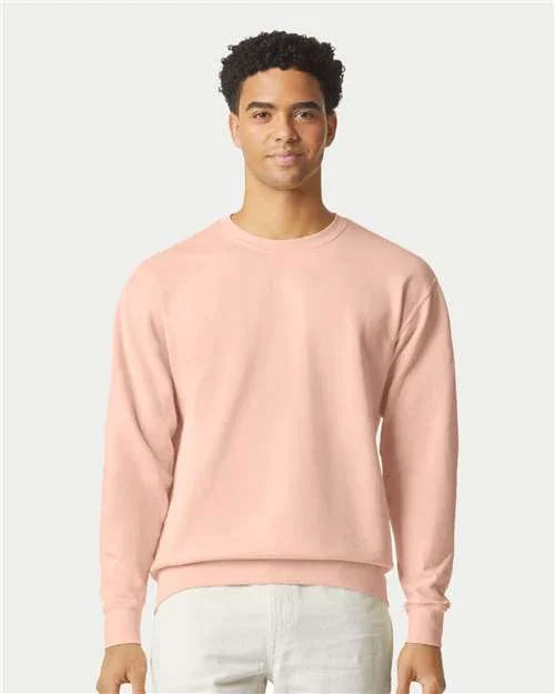 Unisex Garment-Dyed Lightweight Fleece Crewneck Sweatshirt - Transfer Kingdom