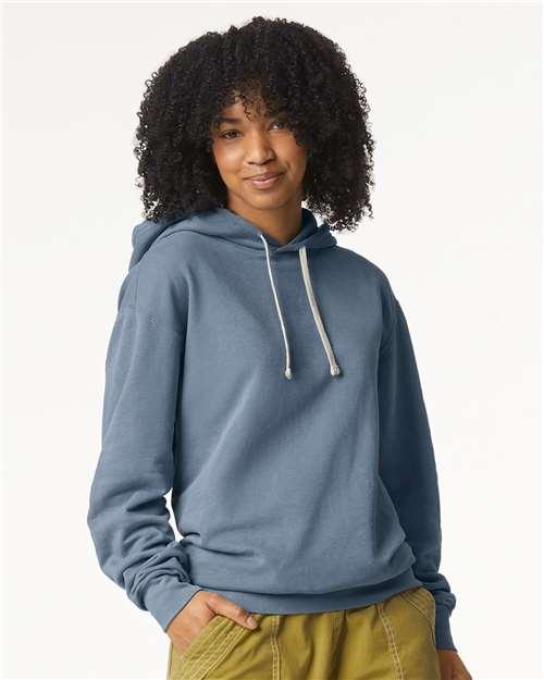 Unisex Garment-Dyed Lightweight Fleece Hooded Sweatshirt - Transfer Kingdom