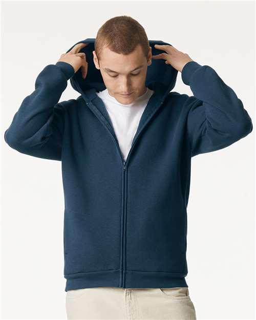 Unisex ReFlex Fleece Full-Zip Hoodie Sweatshirt - RF497