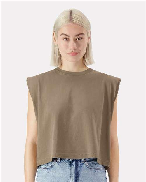 Women's Garment-Dyed Heavyweight Muscle Tee - 307GD